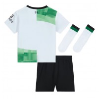 Camiseta Liverpool Segunda Equipación Replica 2023-24 para niños mangas cortas (+ Pantalones cortos)